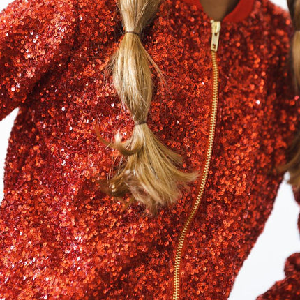 Red Sequin Jacket