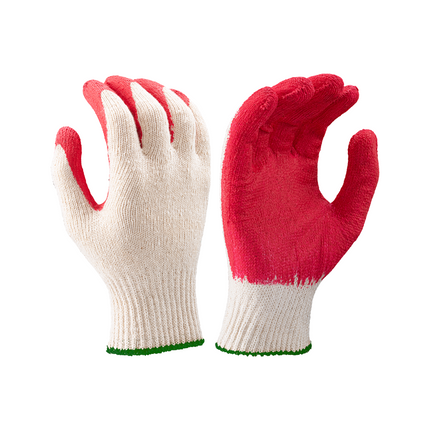 Kiwi Latex Palm Coated String Knit Work Gloves [50102]