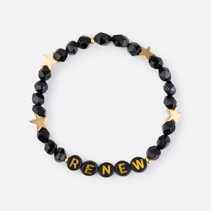 Renew Letter Bracelet