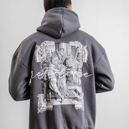 Resistance Embroidered Hoodie Sweatshirt