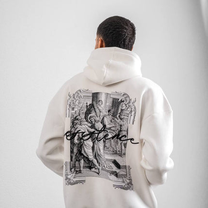 Resistance Embroidered Hoodie Sweatshirt