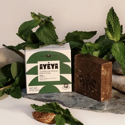 Traditional African Black Soap Bar<br>Reset