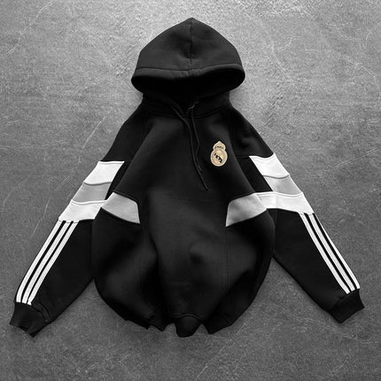 Real Madrid Hooded Oversized Sweatshirt - Stylish and Comfortable