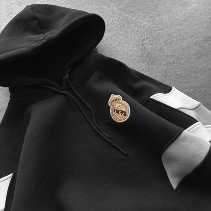 Real Madrid Hooded Oversized Sweatshirt - Stylish and Comfortable