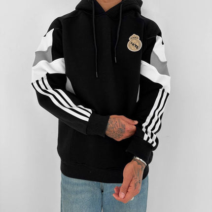 Real Madrid Hooded Oversized Sweatshirt - Stylish and Comfortable