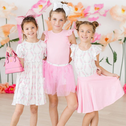 SALE Rosie Posie S/S Pocket Twirl Dress