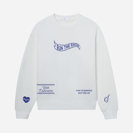Run the Race Unisex Crewneck
