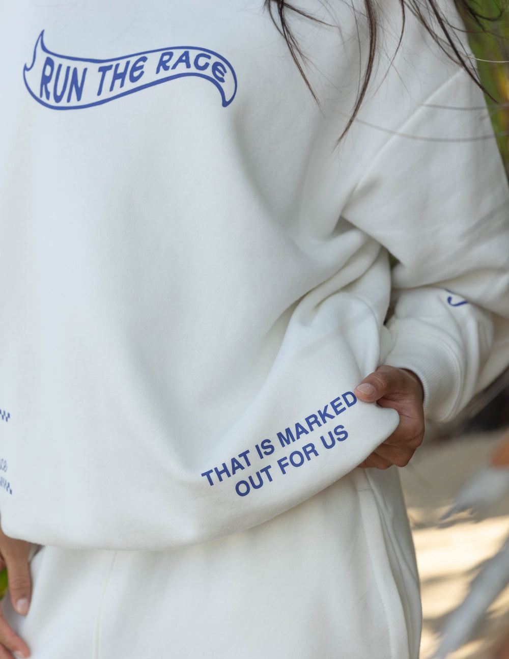 Run the Race Unisex Crewneck