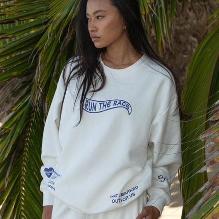 Run the Race Unisex Crewneck