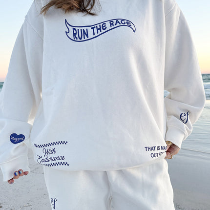 Run the Race Unisex Crewneck