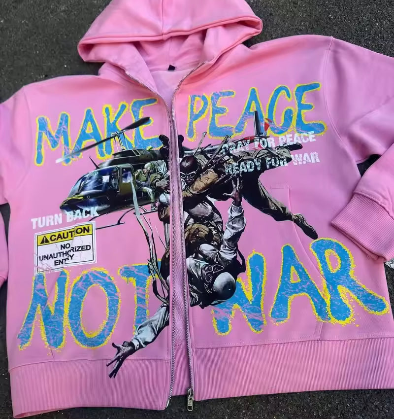 Make Peace Not War Jacket
