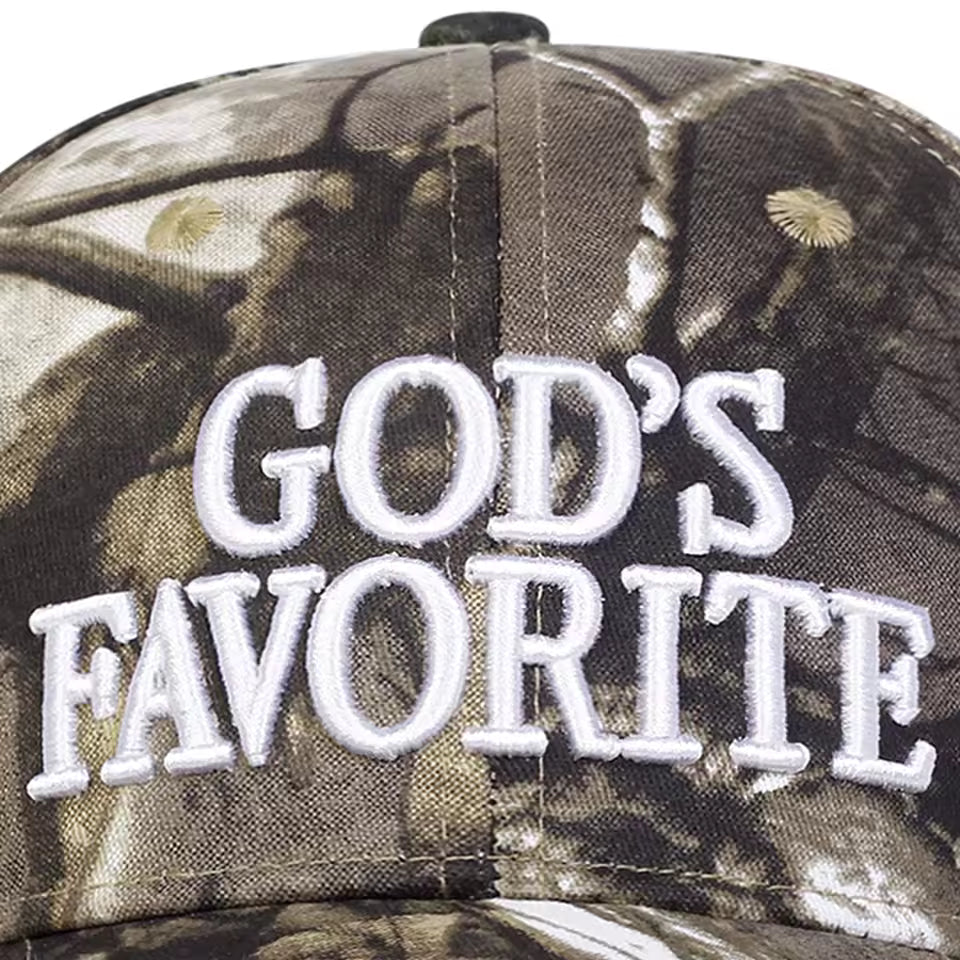 "God's Favorite" Camo Hat
