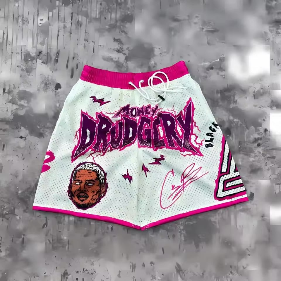 Money Drudgery Mesh Shorts