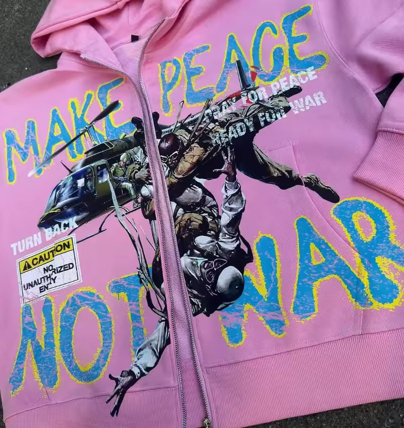 Make Peace Not War Jacket