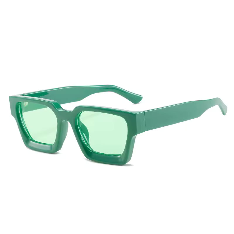 Square Retro Frame Sunglasses