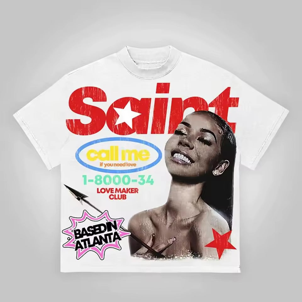 Saint "Call Me" T-Shirt