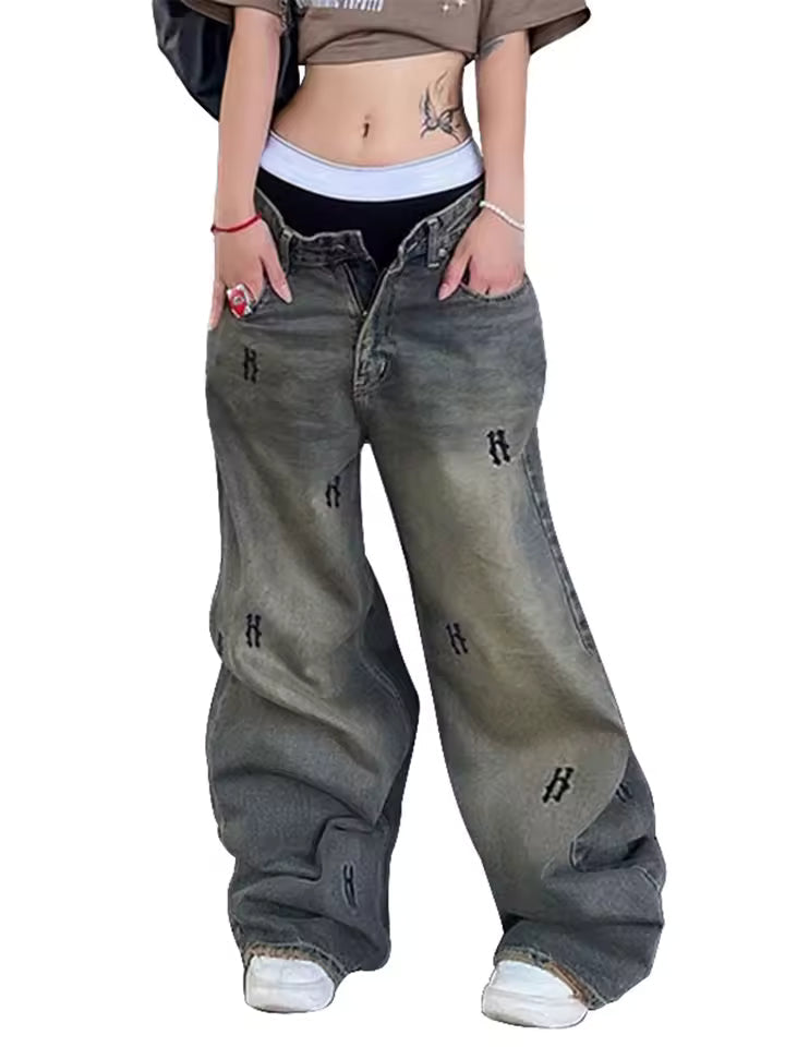 Ghost Wash Denim Jeans