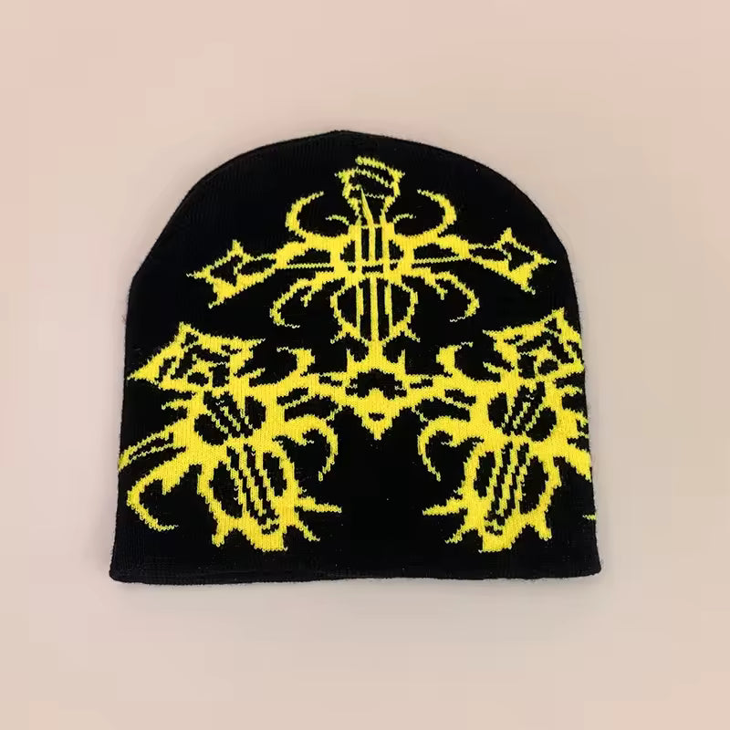Baroque Cross Beanie