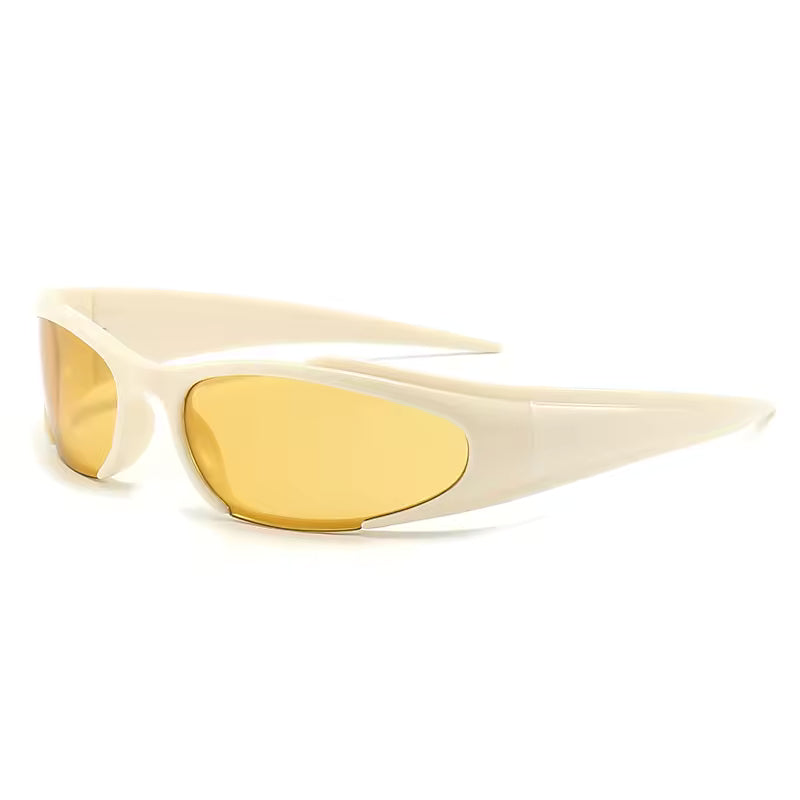 Retro Oval Frame Sunglasses