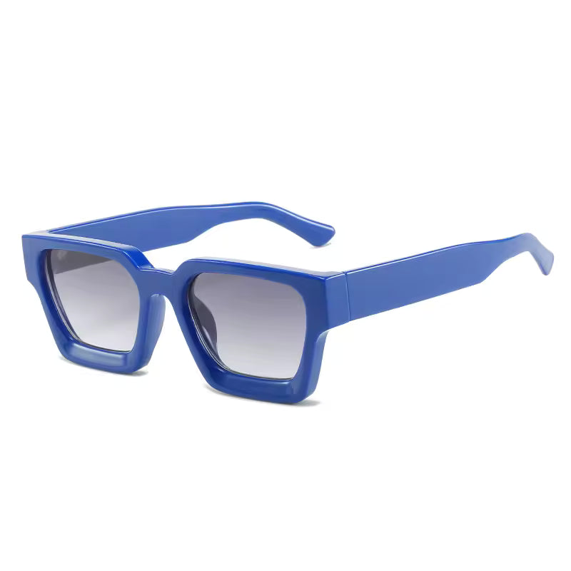 Square Retro Frame Sunglasses