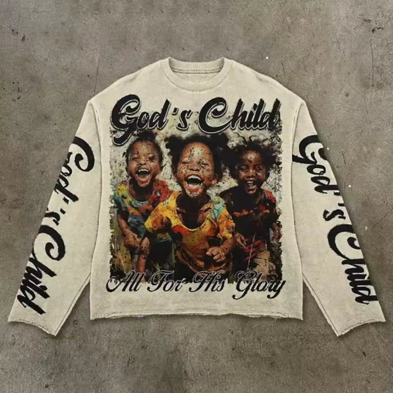 "God's Child" Long Sleeve Shirt