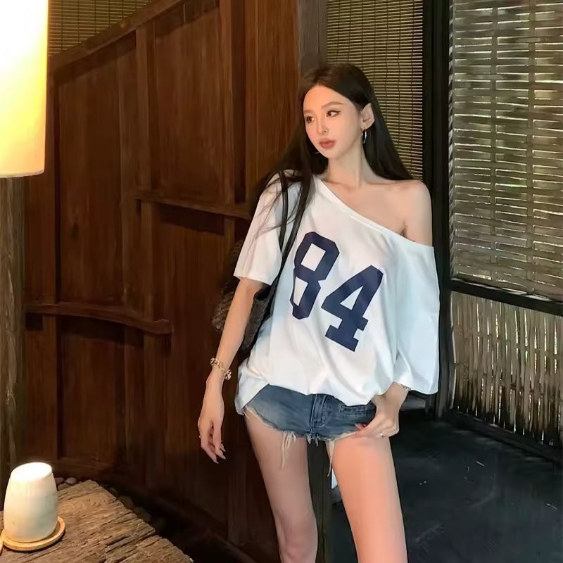 Jersey Number Drop Tee