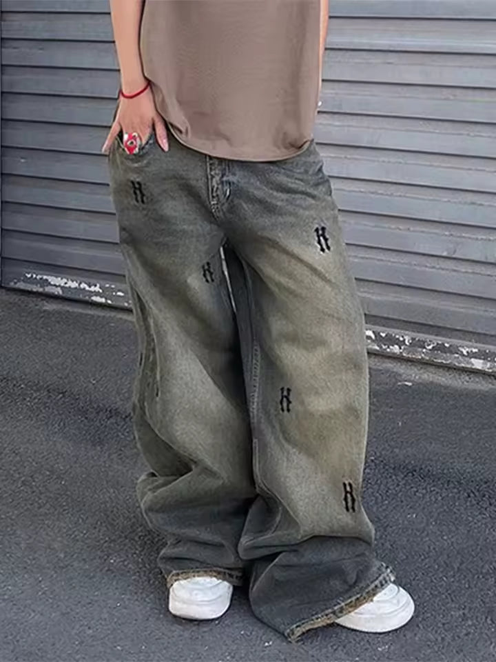 Ghost Wash Denim Jeans