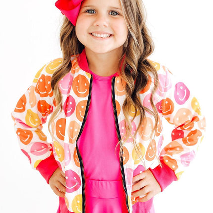 SALE Don't Worry, Be Hippy Satin Jacket