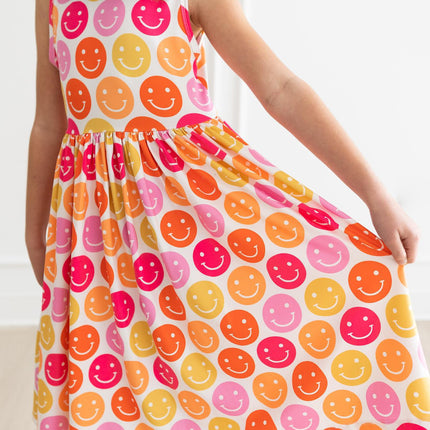SALE Don't Worry, Be Hippy Tank Twirl Dress