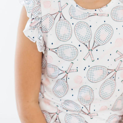 SALE Game, Set, Match S/S Ruffle Tee