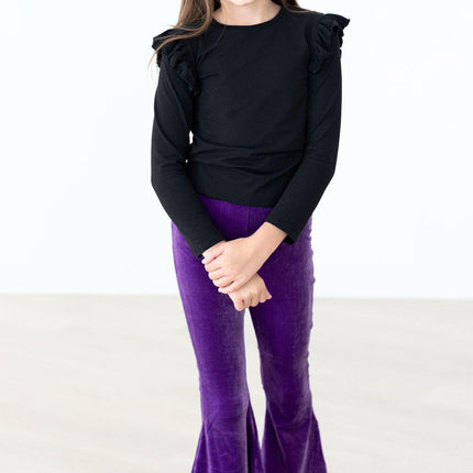 SALE Purple Velvet Bells