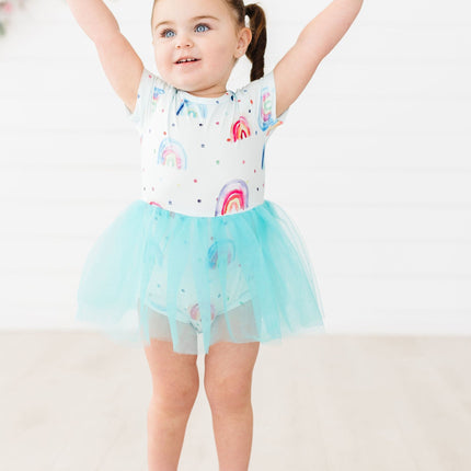 SALE Rainbow Grooves Tutu Bodysuit