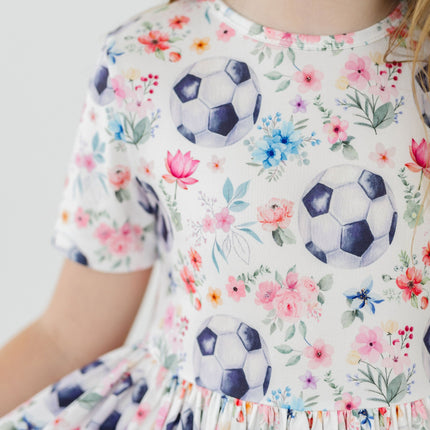 SALE Soccer Sweetie S/S Pocket Twirl Dress