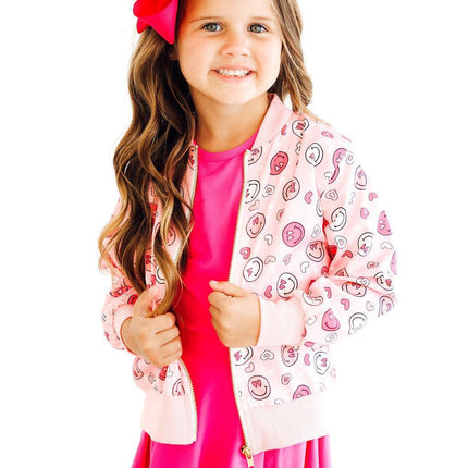 SALE You Make Me Happy Satin Jacket