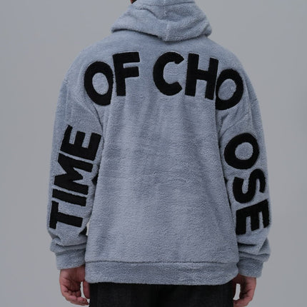 "SAW" Teddy Fleece Hoodie