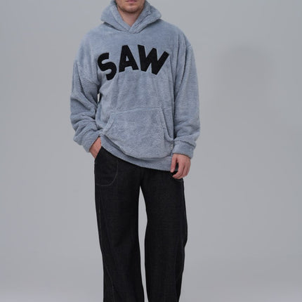 "SAW" Teddy Fleece Hoodie