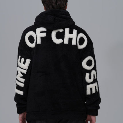 "SAW" Teddy Fleece Hoodie