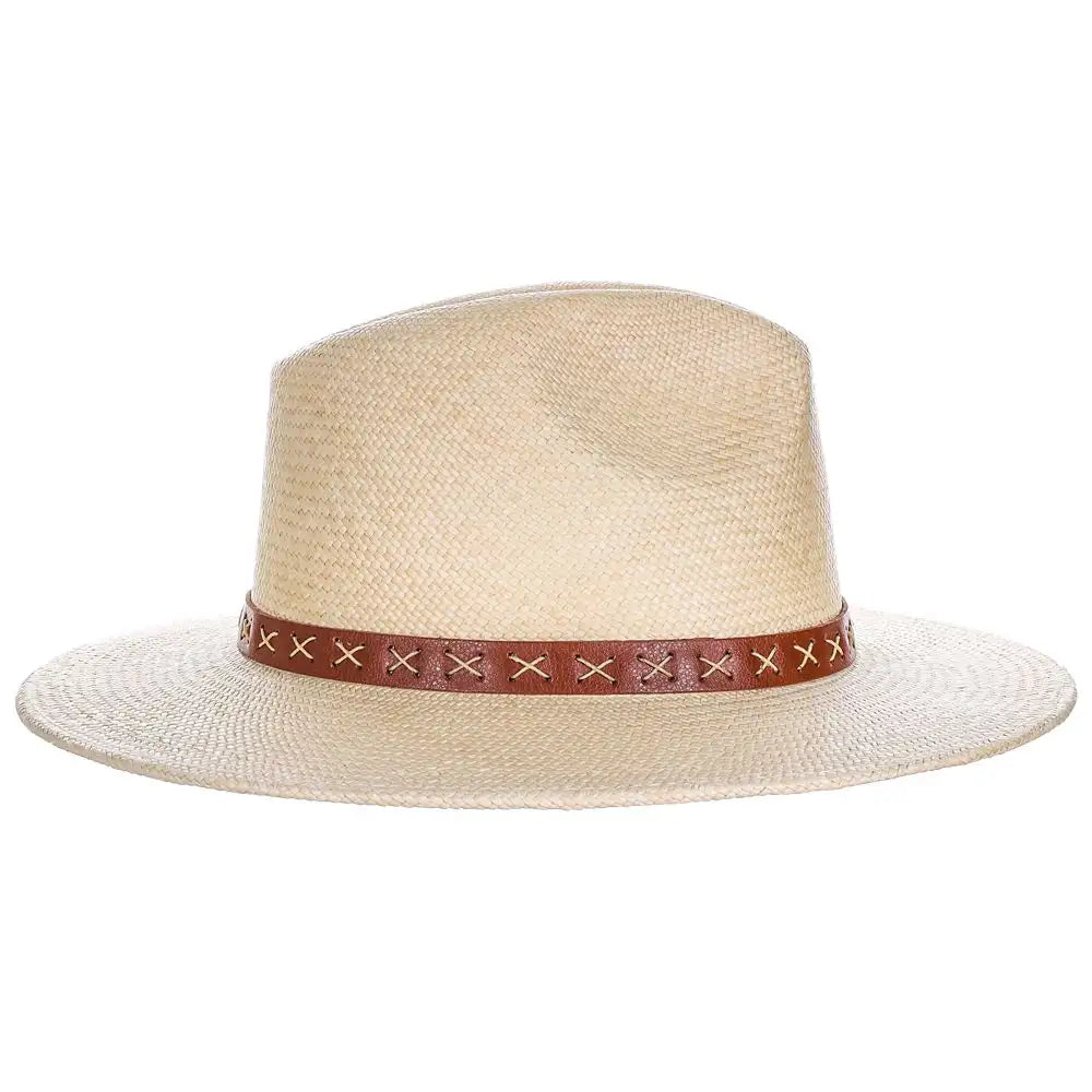 Scala Leon - Panama Straw Fedora Hat – Tobies House