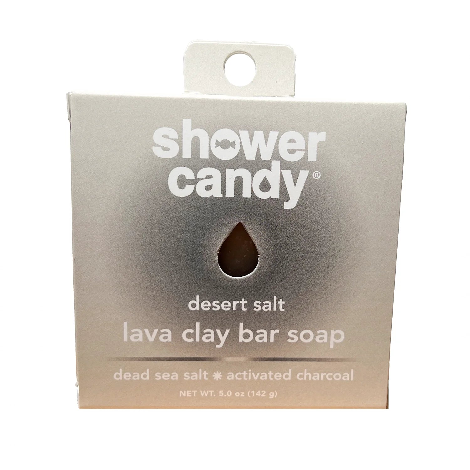 Shower Candy Desert Salt Body Wash Bar – Detox with Lava Clay & Minerals