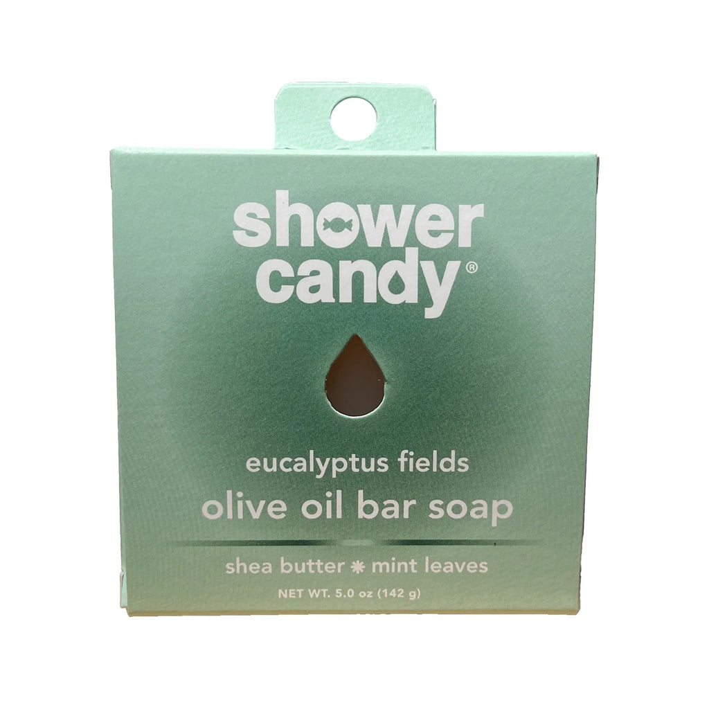 Shower Candy Eucalyptus Fields Bar Soap – Refreshing Olive Oil Cleanse