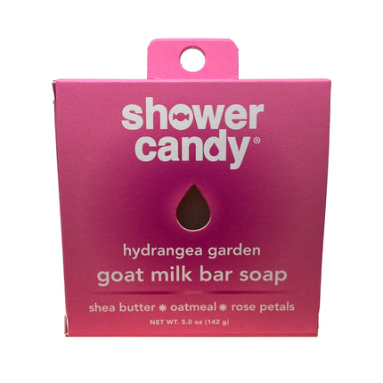 Shower Candy Hydrangea Garden Goat Milk Bar Soap – Gentle Floral Cleanse