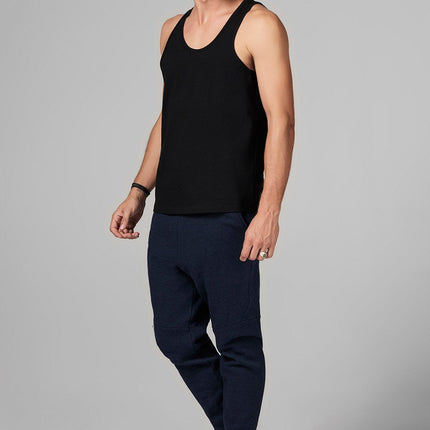 Men's Heavy Cotton Scoop Neck Tank Top