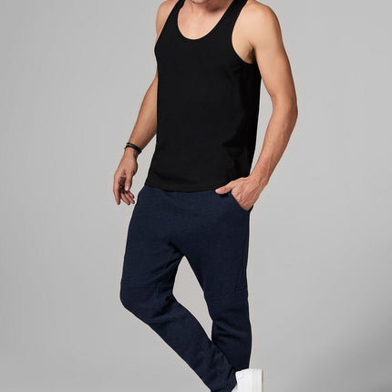 Men's Heavy Cotton Scoop Neck Tank Top