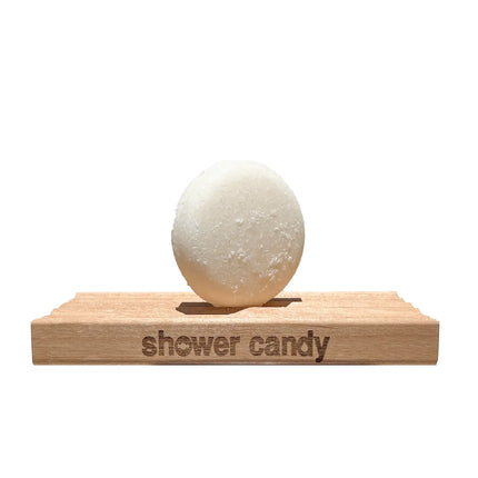 Shower Candy Argan Oil Bamboo Shampoo Bar – Smoothing Solid Shampoo for Frizzy and Curly Hair