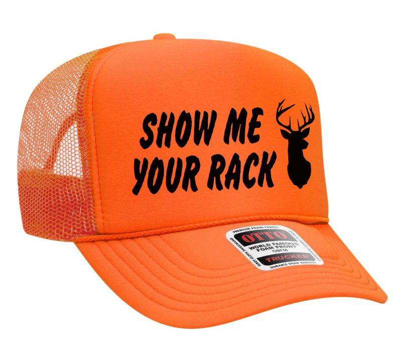 Show Me Your Rack Buck Adult Otto Foam Trucker Hat