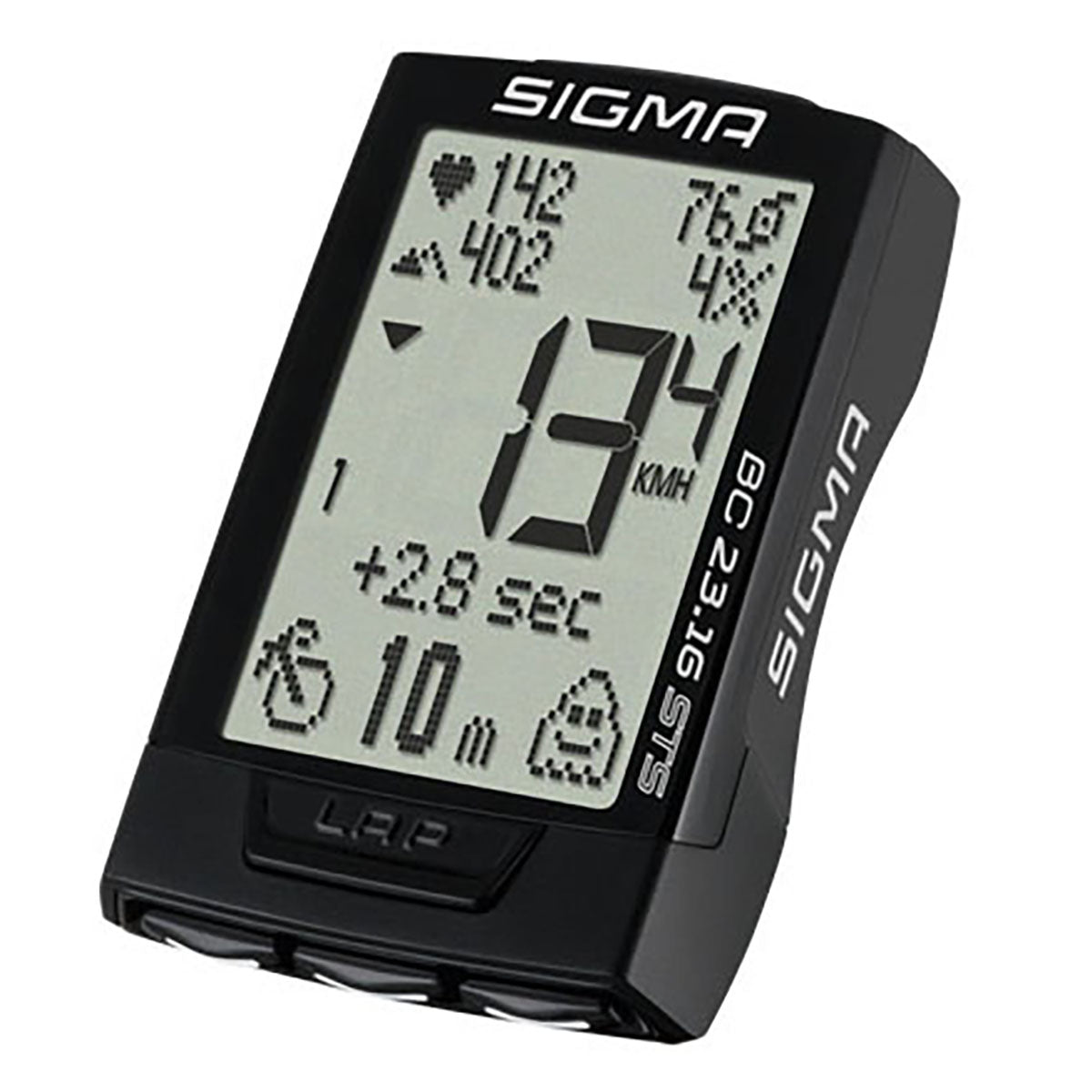 SIGMA Bicycle Computer - BC 23.16 STS, Digital Wireless
