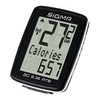 SIGMA Bicycle Computer - BC 9.16 ATS, Analogue Wireless