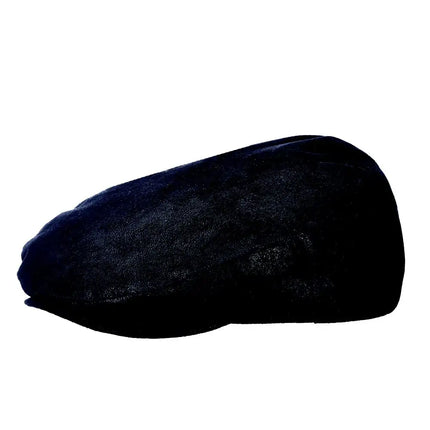 Scala Galway - Leather Flat Cap