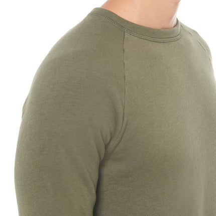 Men's French Terry Slim Fit Crew Neck Sweatshirt