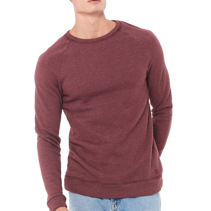Men's French Terry Slim Fit Crew Neck Sweatshirt
